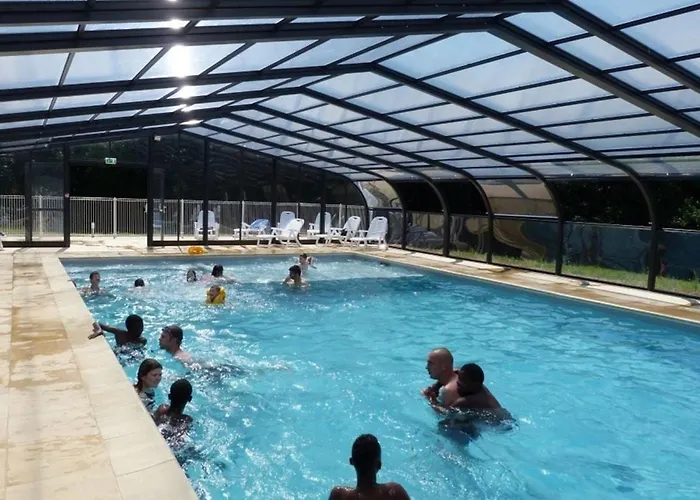 Parque de Campismo Mobil-home Confortable Avec Terrasse Pour 4 Personnes - Api-1-52-1361