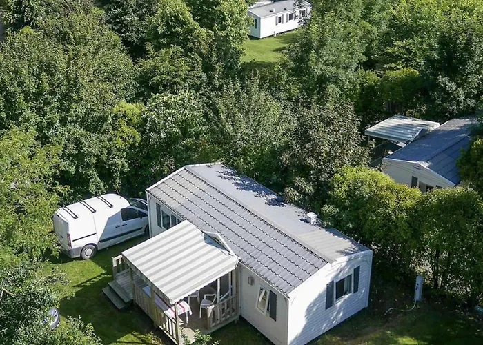 Mobil-home Confortable Avec Terrasse Pour 4 Personnes - Api-1-52-1361 Campingplatz Commequiers